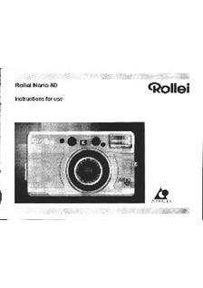 Rollei Nano 80 manual. Camera Instructions.